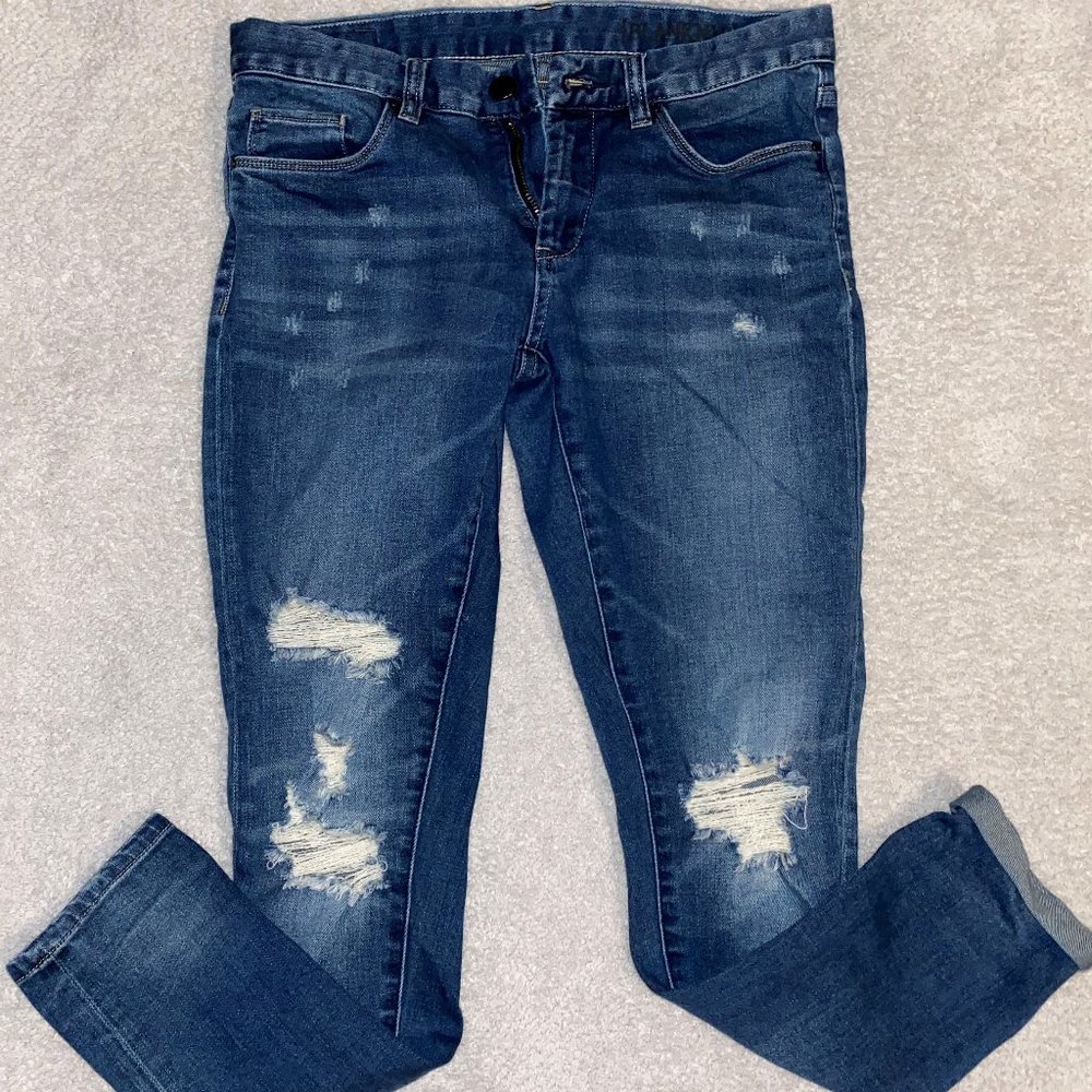 Blank NYC Distressed Skinny Jeans